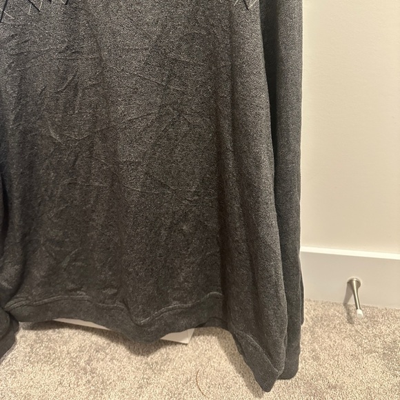 Arnold Palmer Vintage Pullover Sweater Grey Black White Plaid Size Large Mens - Picture 4 of 9